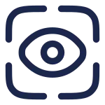 Eye Scan SVG Icon